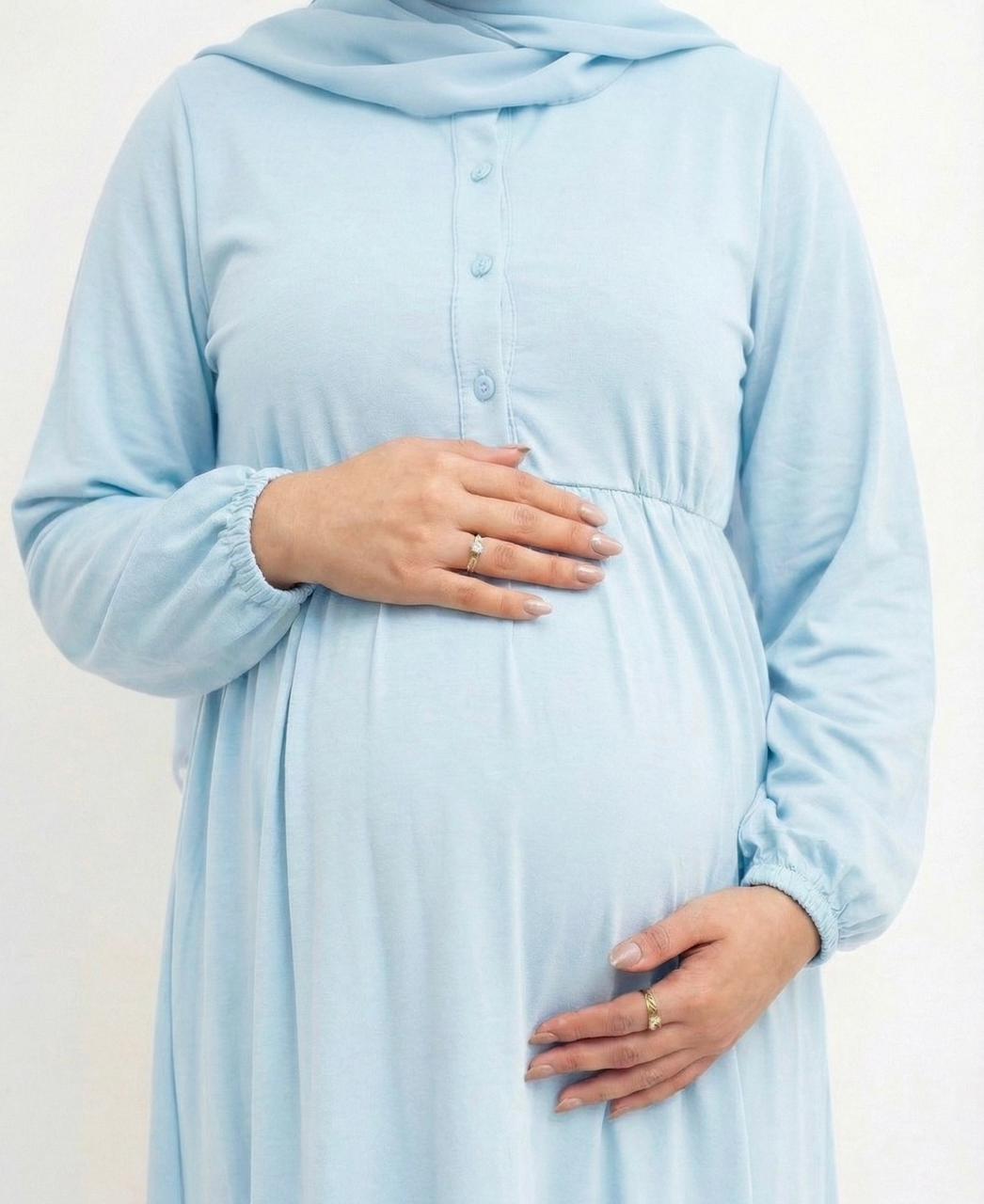 ثوب فرح - ازرق سماوي - Image 5