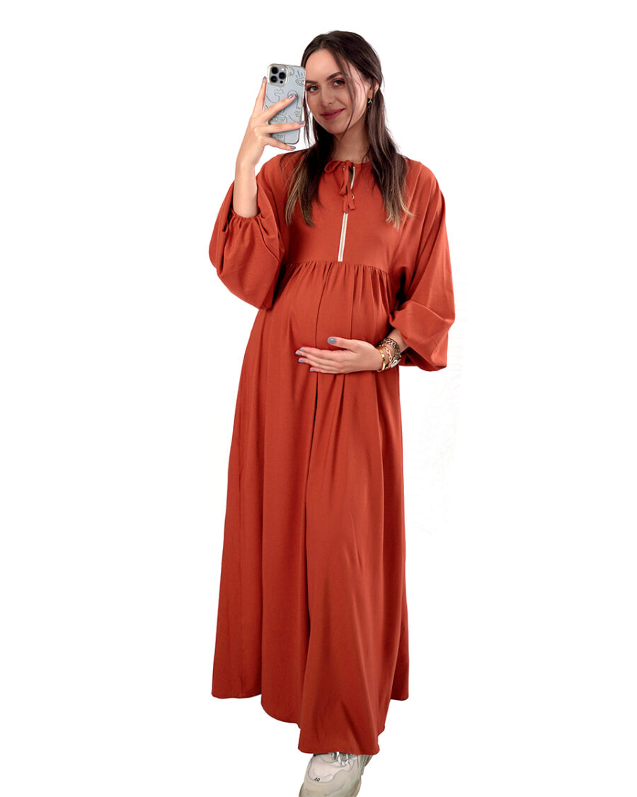 ثوب أصهب - فستان الحمل و الرضاعة