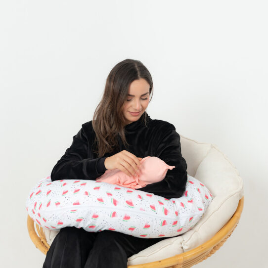 وسادة الحمل والرضاعة متعددة الاستخدامات (بطيخ النصر)