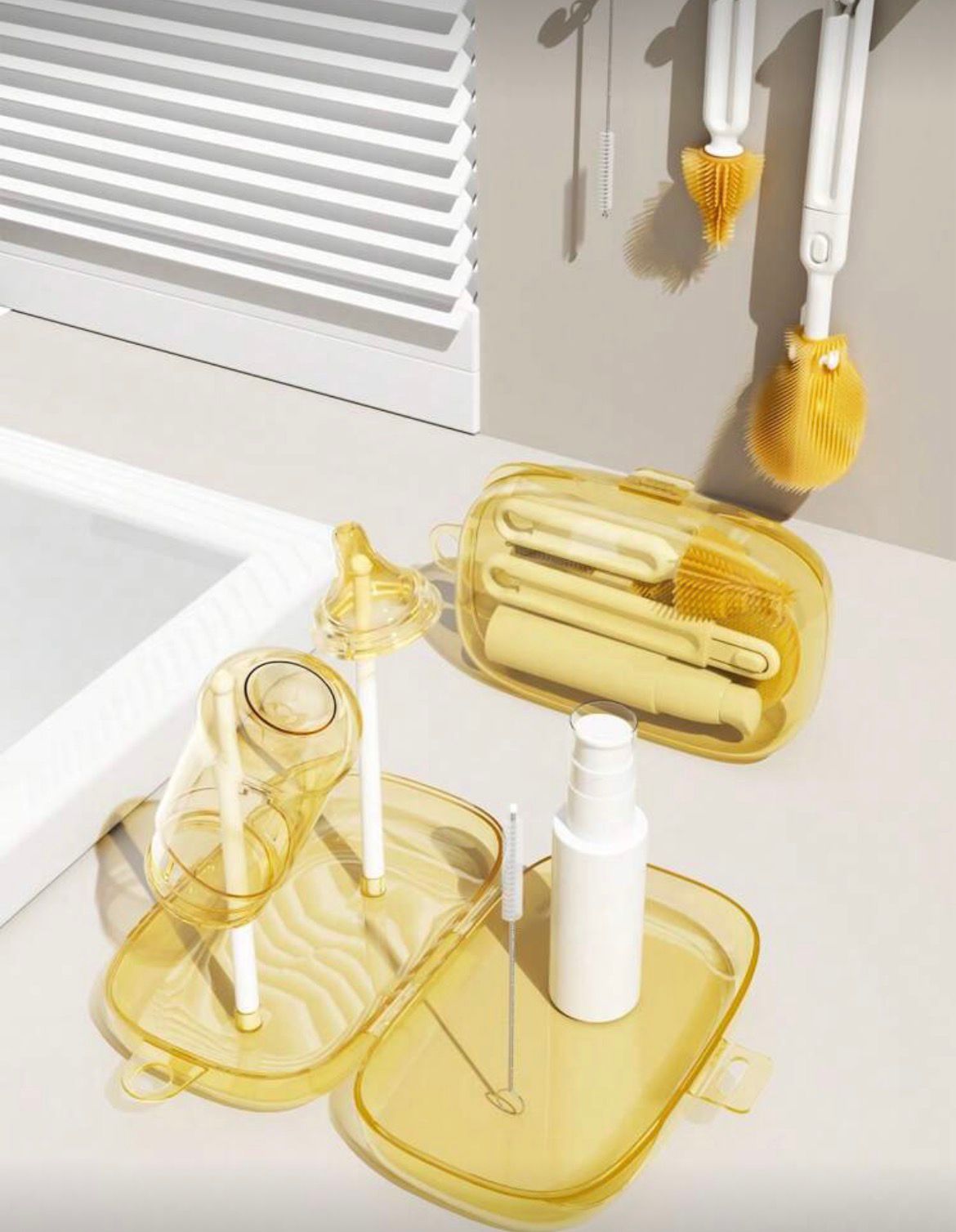 طقم فرش تنظيف لأدوات الرضّاعة - Image 3