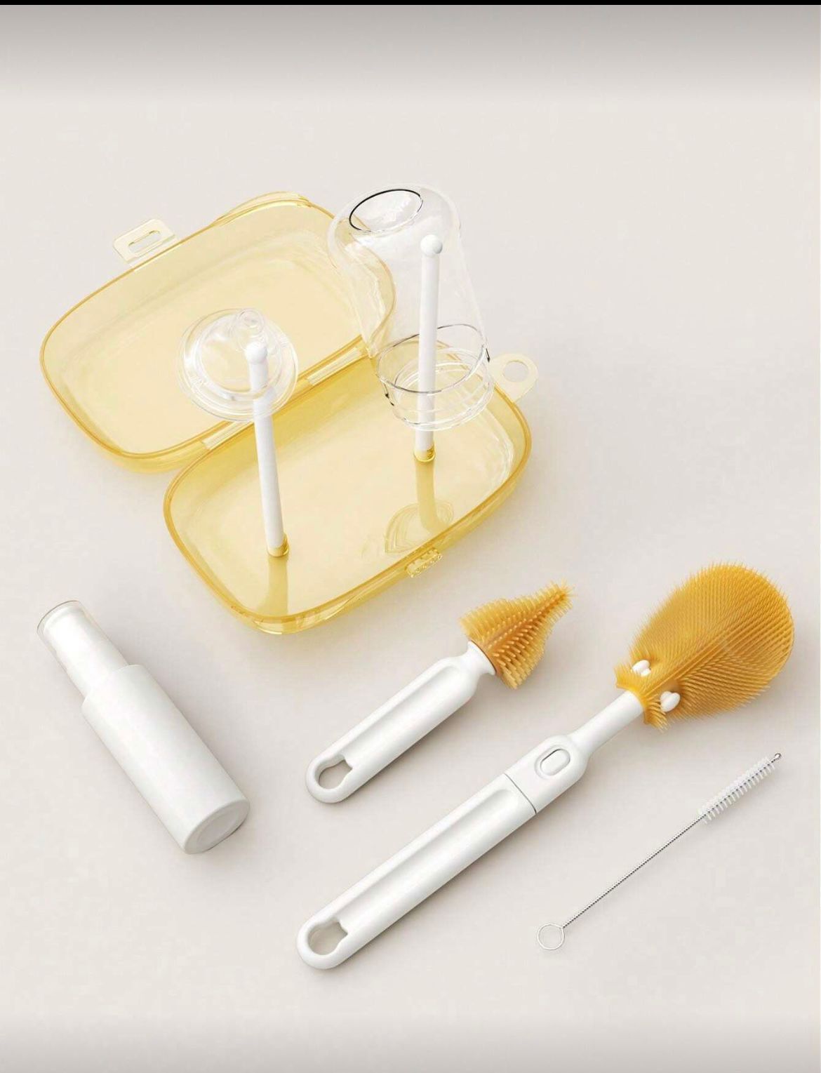 طقم فرش تنظيف لأدوات الرضّاعة